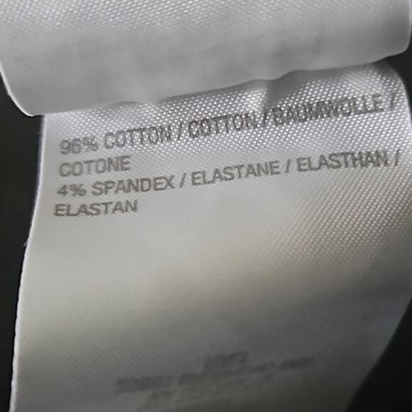 NWT Quacker Factory DreamJeannes Black Flat Waistband Bootcut Jeans Short Size 6 - Picture 8 of 8